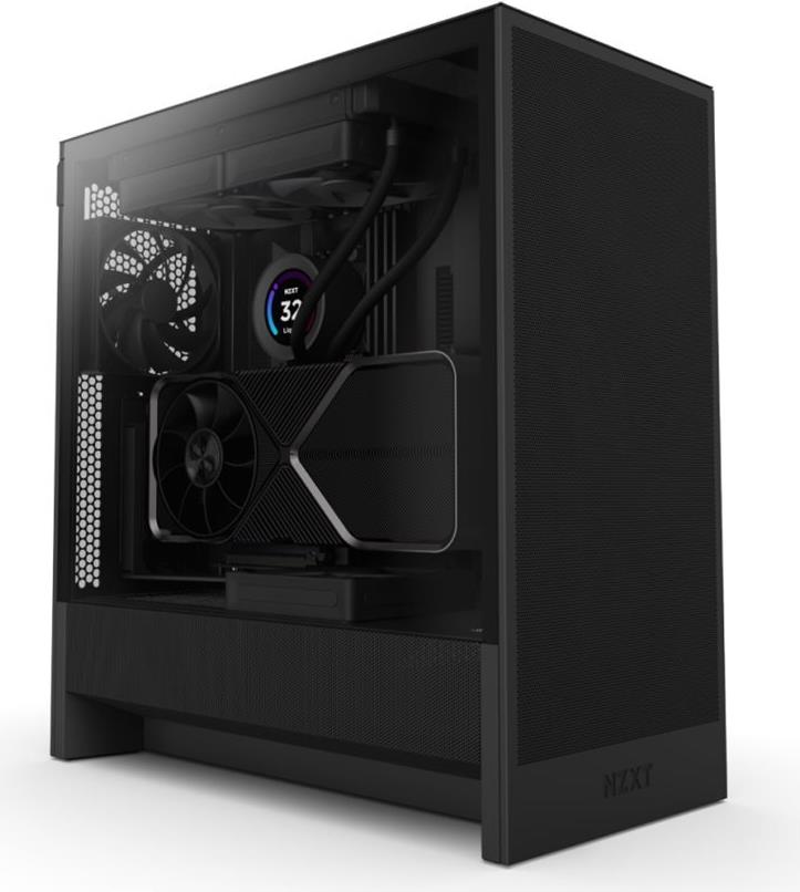 NZXT H510 Flow Midi Tower Nero (NZXT H5 Flow 2024 Mid Tower Case BLK)