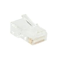 InLine - Modularstecker - 10P10C RJ-45 -zum Crimpen (Westernstecker) auf Rundkabel -10-er Pack (73011R)