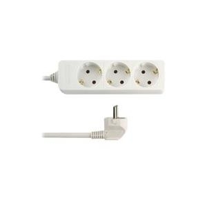 REV - Verlängerungsschnur - Wechselstrom 250 V - 3500 Watt - Eingabe, Eingang 2-polig - output connectors: 3 (2-polig) - 3 m (512246555)