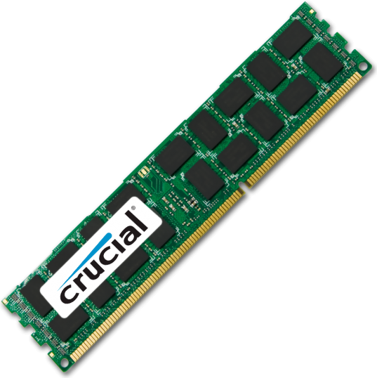 Crucial - DDR4 - 16GB - DIMM 288-PIN - 2933 MHz / PC4-23400 - CL21 registriert - ECC (CT16G4RFD8293)