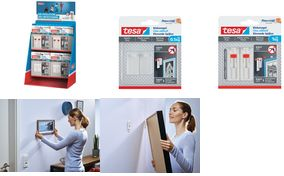 tesa Cleveres Befestigungs-System im Thekendisplay Inhalt: - 1 Stück (77009-00000-00)