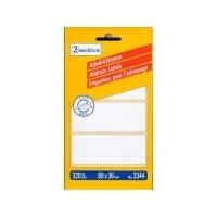 Avery Zweckform - Permanent-Adressklebeetiketten - weiß - 89 x 36 mm - 320 Etikett(en) (80 Bogen x 4) (3344)