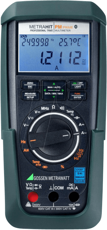 Gossen Metrawatt Digital-Multimeter TRMS AC+DC 310000 Stellen 600 VAC 600 VDC 10 ADC (METRAHIT ULTRA BT)