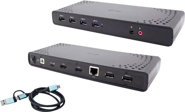 I-TEC USB 3.0/USB-C/TB 2X HDMI