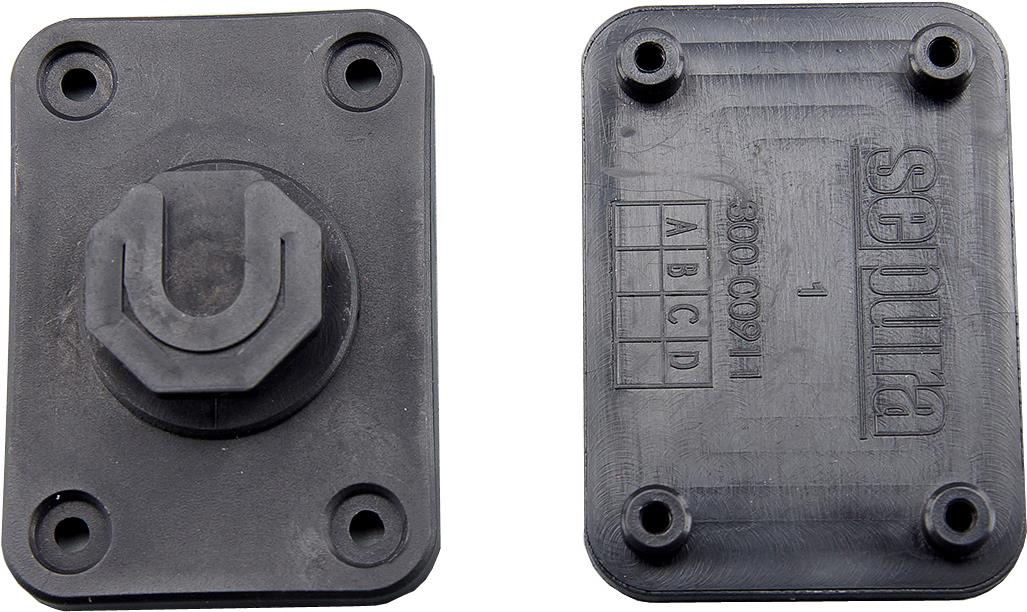 Sepura Klick-Fast Halteknopf zum Anschrauben an Tasche für STP8X (300-00911)