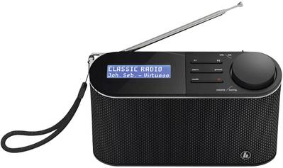 Hama 54866 DR15 Digitalradio DAB DAB+ FM Batteriebetrieb (00054866)
