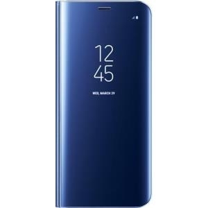 Samsung Clear View Standing Cover EF-ZG950 - Flip-Hülle für Mobiltelefon - Blau - für Galaxy S8 (EF-ZG950CLEGWW)