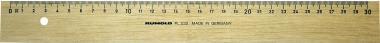 RUMOLD Holzlineal FL232/30 aus Weißbuche 30cm natur (FL232/30)