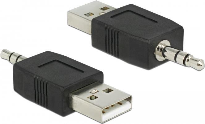 DELOCK 66069 Adattatore cavo USB A 3.5 Black (66069)