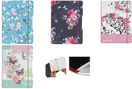 Notizheft my.book flex Ladylike Flowers, A5 abgerundete Ecken, Verschluss- und Haltegummi in pink, - 1 Stück (50021512) Notizheft my.book flex Ladylike Flowers, A5 abgerundete Ecken, Verschluss- und Haltegummi in pink, - 1 Stück (50021512)