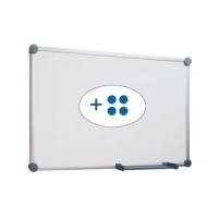 HEBEL Weißwandtafel 2000 (B)1.200 x (H)900 mm, grau Alurahmen, Arbeitsfläche aus Stahlblech, magnethaftend (63028-84)