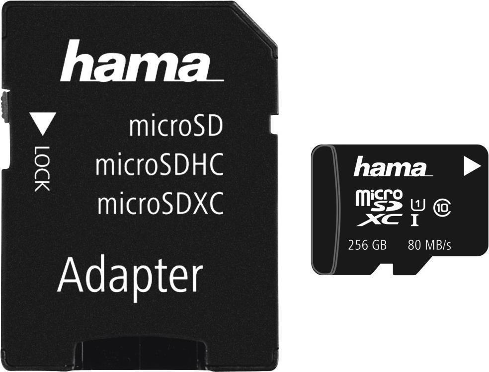 Hama 00213117 memoria flash 256 GB MicroSDXC UHS-I Classe 10