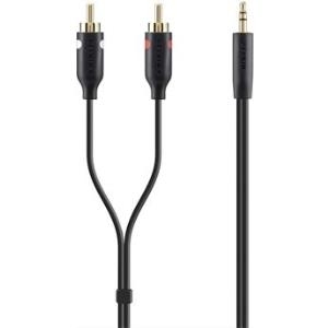 Belkin F3Y116BT2M cavo audio 2 m 2 x RCA 3.5mm Nero