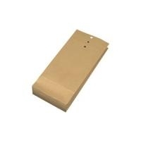 MAILmedia Musterbeutel 2x gerillt, 3x gelocht, 120 g-qm Falte 50 mm, Natron braun, Eigengewicht: 20,0 g (40117-7)