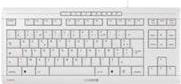 CHERRY STREAM KEYBOARD TKL tastiera Universale USB AZERTY Francese Bianco