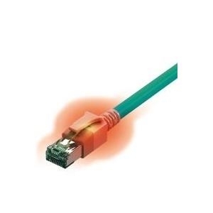 saCon S/FTP Kabel Kat.6A, 0,5m, türkis (21.15.2350)