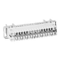 KRONE LSA-PLUS disconnection module 2/10 - Abschaltblock - weiß (Packung mit 10 )
