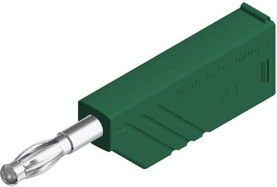 LAS NWS GN - Lamellen-Turmstecker 4 mm Schraubanschluss grün (934100104)