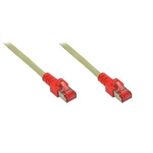 Alcasa Cat.6 10m S/FTP - RJ-45 - RJ-45 - Männlich/männlich - Cat6 - S/FTP (S-STP) - Grau - Rot (860C-H100R)