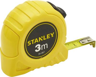 Flessometro STANLEY Tylon 3 m x 13 mm nastro in metallo - gancio per cintura M30487