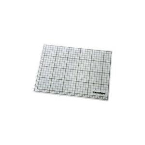 transotype Schneidematte (B)600 x (T)450 x (H)3 mm Farbe: transparent, beidseitige 10- und 50 mm Einteilung (17513)