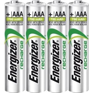 Energizer Accu Recharge Power Plus 700 AAA BP4 Nickel Metall-Hydrid 700mAh 1.2V (E300626600)
