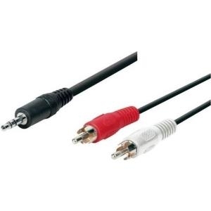 Tecline Fröhlich + Walter - Audiokabel - Mini-Phone Stereo 3.5 mm (M) - RCA (M) - 1.5 m (64302)