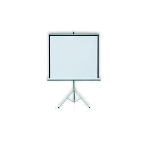 2x3 POP - Projektionsbildschirm mit Stativ - 279 cm (110 ) - 1:1 - mattweiß - Schwarz