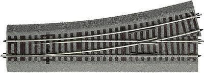 Roco H0 RocoLine (mit Bettung) 42538 Weiche, links 230 mm (42538)