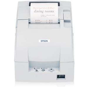 Epson TM-U220B, WLAN, Cutter, weiß Bondrucker, Nadeldruck, Medienbreite (max): 76mm, Geschwindigkeit (max.): 6lps, WLAN, Cutter, ESC/POS, inkl.: Netzteil, separat bestellen: Netzkabel, Farbe: weiß (C31C517007WR)