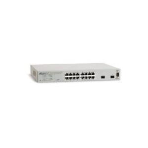 Allied Telesis AT GS950/16 WebSmart Switch - Switch - verwaltet - 16 x 10/100/1000 + 2 x SFP - Desktop