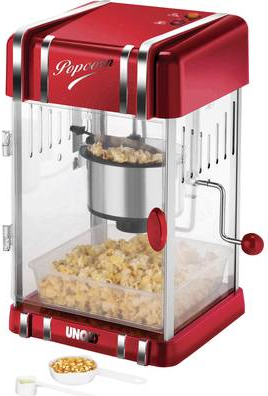 Unold Macchina per popcorn Retro rosso (48535)