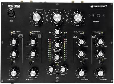 Omnitronic TRM-402 4-Kanal DJ Mixer (10355930)