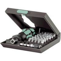 Wera Bit-Set 32teilig Kraftform Kompakt 71 Security Innen-Sechskant BO, Spanner, TORX BO, TORQ, Tri-Wing, Innen-Vierkant (05057111001)