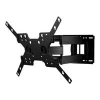 Peerless Tru Vue TRA765 - Befestigungskit (Gelenkwandmontage) für LCD-/Plasmafernseher - mattschwarz - Bildschirmgröße: 81,3 - 165,1 cm (32 - 165,10cm (65)) - Montageschnittstelle: 600 x 400 mm (TRA765)