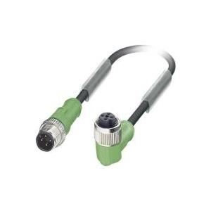Phoenix Contact Sensor-/Aktor-Kabel Pole: 4 SAC-4P-M12MS/ 0,6-PUR/M12FR Inhalt: 1 St. (1668483)