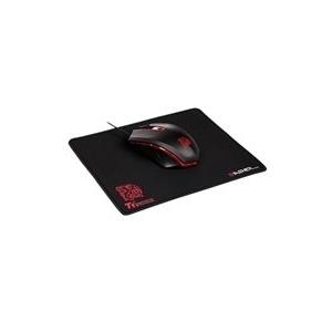 Thermaltake Tt eSPORTS TALON X - Maus - optisch - 6 Tasten - verkabelt - USB - Schwarz (MO-CPC-WDOOBK-01)