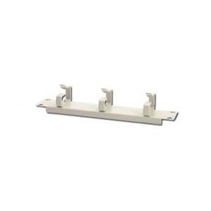 DIGITUS Professional DN-10 ORG-1U - Kabelführungsplatte für Schaltschrank - Grau, RAL 7035 - 1U (DN-10 ORG-1U)