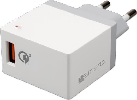 4smarts VoltPlug Innenraum Weiß Ladegerät für Mobilgeräte (4S465492)