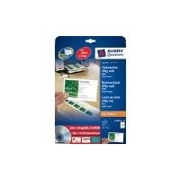 Avery Quick&Clean C32011 - Visitenkarten - weiß - 200 g/m2 - 5000 Stck. (500 Bogen x 10) (C32011-500)