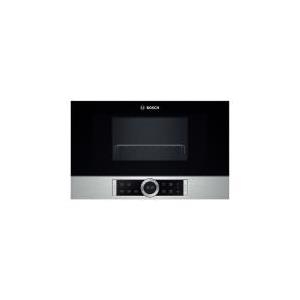 Bosch Serie - 8 BER634GS1 - Mikrowellenofen mit Grill - eingebaut - 21 Liter - 900 W - rostfreier Edelstahl
