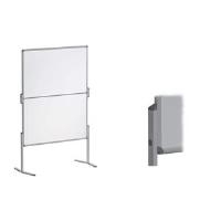 FRANKEN Moderationstafel PRO, klappbar, Karton weiß 2 Tafel