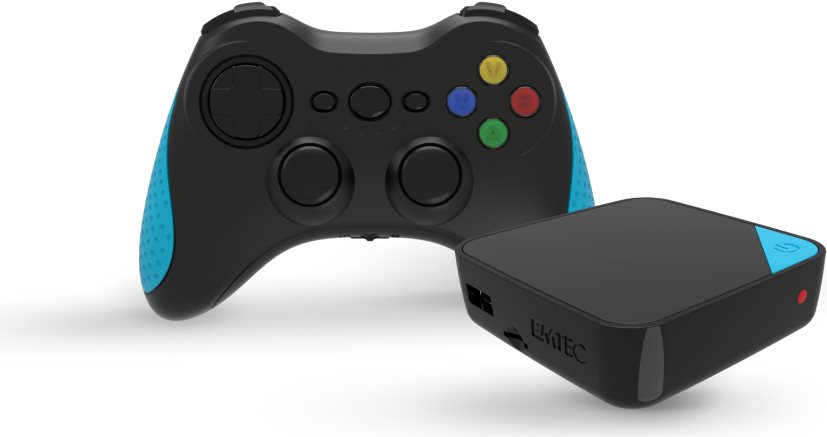 EMTEC GEM Box - Spielkonsole - Full HD - 16 GB Flash-Speicher - GT Racing 2, Wonder Zoo, Asphalt 8 Airborne, My Little Pony