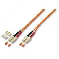 Tecline Fröhlich + Walter - Patch-Kabel - SC multi-mode (M) - SC multi-mode (M) - 2 m - Glasfaser - 50/125 Mikrometer - OM2 - orange (75902)