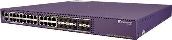 Extreme Networks X460-G2-24T-10GE4-BASE 24 10/100/1000BASE-T, 8 100/1000BASE-X unpopulated SFP (4 SFP ports shared with 10/100/1000BASE-T ports), 4 1000/10GBaseX unpopulated SFP+ ports, Rear VIM Slot (unpopulated), Rear Timing Slot (unpopulated), 2 u