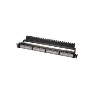 Telegärtner - Patch Panel - RJ-45/RJ-11/RJ-12 X 48 - Hellgrau, RAL 7035 - 1U - 48.3 cm (19)