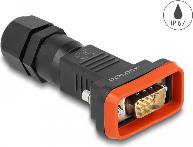 Delock Connettore D-Sub a 9 pin con alloggiamento impermeabile IP67