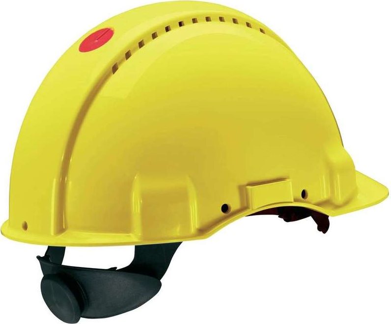 Elmetto di protezione 3M giallo G3000NUV-GU