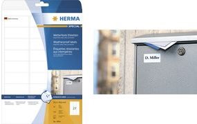 HERMA 4864 etichetta per stampante Bianco Etichetta per stampante autoadesiva (HERMA Special - permanent selvkl?bende)