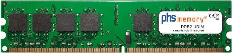 Memoria PHS Memoria RAM da 2 GB per Dell Wyse R90LW DDR2 UDIMM (SP276524)